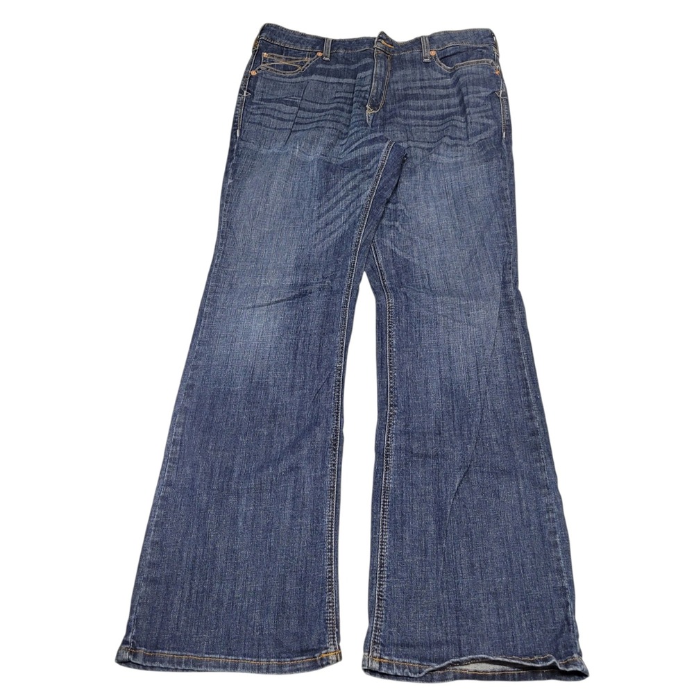 Ariat REAL Denim Women Bootcut Jeans Dark Wash Size 34x32